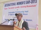 International Women's Day 2013